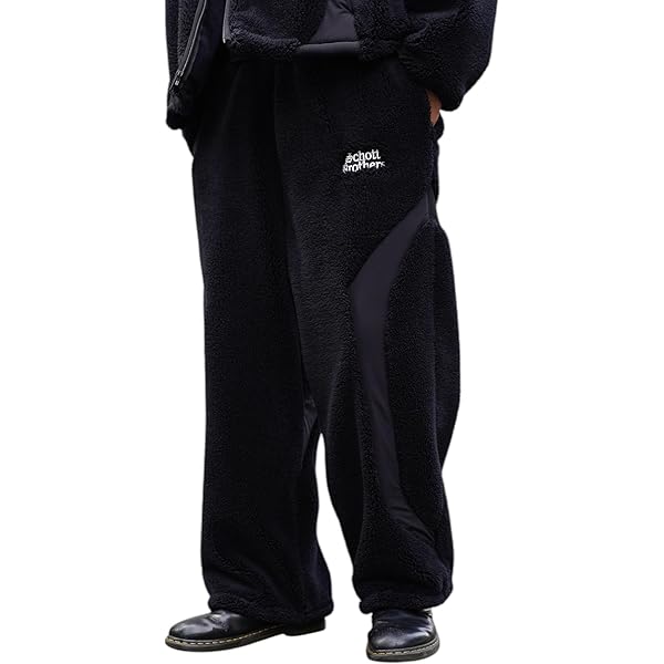 Amazon | [Schott NYC] [ショット] BRAID SWEATPANTS/ブレイド